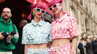 Street Style Highlights Day 5  Alessandra Rich Show at Paris Fashion Week SS 2023 [upl. by Eadmund]