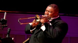 Wycliffe Gordon plays SWING THAT MUSIC at CancerBlows 2015 [upl. by Almeida973]