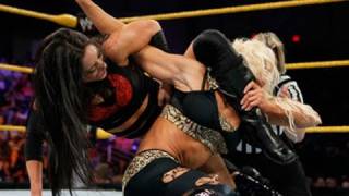 WWE NXT Aksana vs Maxine [upl. by Roxanna]