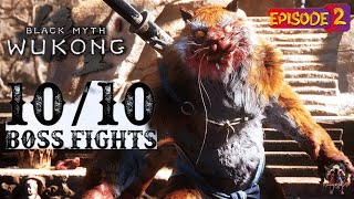 Black Myth Wukong Ep2 1010 BOSS FIGHTS  Walkthrough [upl. by Deering474]