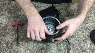 Universal Pellet Stove Distribution Convection Motor Blower Replacement How To [upl. by Osyth131]