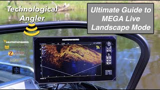 Humminbird MEGA Live Landscape Users Guide – On The Water with The Technological Angler S2E5 [upl. by Ehtylb]