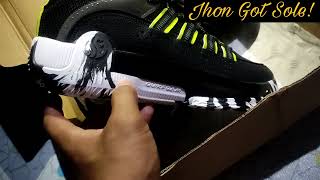 361 DEGREES AARON GORDON PULL UP 15 BLACK LINE UNBOXING AND REVIEW [upl. by Nikos894]