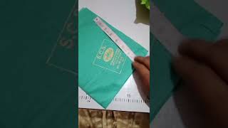 Designer blouse astin cuttingmodal astin design7quotastin ki cutting and stitching ka simple tarika [upl. by Daron]