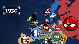 Alternative History of Europe 19002021 Countryballs [upl. by Cynth207]