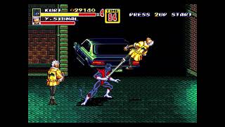 Nightcrawler from XMen Whips Streets of Rage 2 Into Shape gaming retrogaming [upl. by Charlotta]