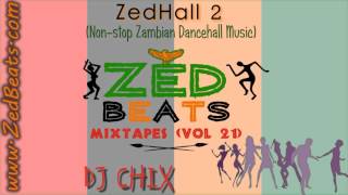 ZedBeats Mixtapes Vol 21  ZedHall 2 NonStop Zambian Dancehall Music [upl. by Bonn471]