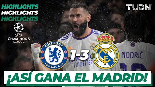 Highlights  Chelsea 13 Real Madrid  UEFA Champions League 2022  4tos  TUDN [upl. by Stormi]