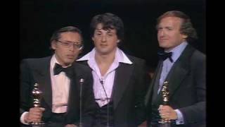 Rocky Wins Best Picture 1977 Oscars [upl. by Stanwood]