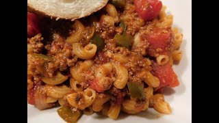 American GoulashHow to make Easy American Goulash [upl. by Abeu]