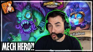 SHUDDERWOCK IS A MECH HERO  Hearthstone Battlegrounds [upl. by Hugibert]