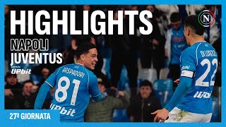 HIGHLIGHTS  Napoli  Juventus 21  Serie A 27ª giornata [upl. by Abagael]