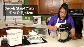 Aicok Stand Mixer Review  5 Quart Stand Mixer  Amy Learns to Cook [upl. by Anual]