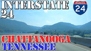 I24 East  Chattanooga  Tennessee  4K Highway Drive [upl. by Curley857]