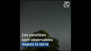 Les satellites Starlink sinvitent dans le ciel de nos nuits [upl. by Lauralee]