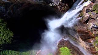 Beautiful Waterfall  Angel Falls 1080p Full HD Video [upl. by Eillim474]