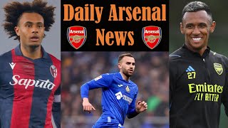 Arsenal keeping an eye on Joshua Zirkzee  Marquinhos recalled from loan  Daily Arsenal News [upl. by Shandy483]