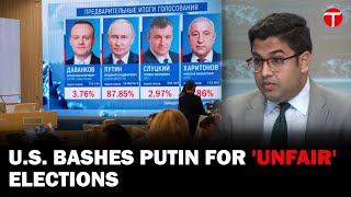 Vedant Patel Criticizes Russian Election Fairness Following Putins Victory [upl. by Theola13]