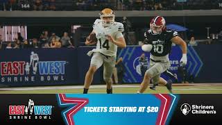 Countdown to the 2024 EastWest Shrine Bowl in Frisco [upl. by Maggio]