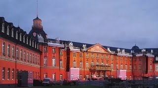 Karlsruhe  Stadtgeburtstag 300 Jahre  Schloss  Lichtspiele  Musik elektronisch PapaE [upl. by Giustino]