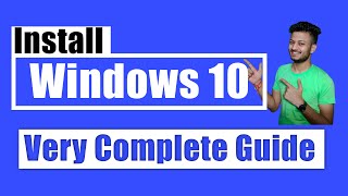 Complete Guide for Reinstall Windows 10 using Bootable USB Drive without losing data in Hindi 2021 [upl. by Anaek]