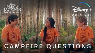 Campfire Questions  Percy Jackson and the Olympians  Disney [upl. by Erodoeht102]