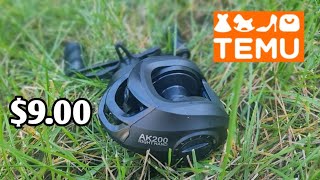 CHEAPEST Baitcaster Fishing Reel on TEMU 900 [upl. by Merry895]