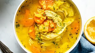 Instant Pot Chicken and Rice Soup [upl. by Luben]