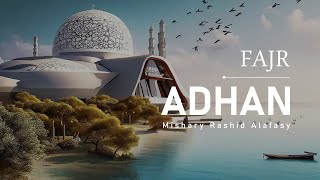 Adhan Fajr  Azan  Mishary Rashid Alafasy  English Translation HD  مشاري راشد العفاسي  أذان  AI [upl. by Newkirk960]