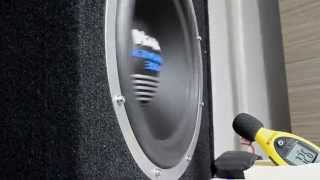 Magnat Active Reflex 300A car subwoofer bass test  Home [upl. by Elden]