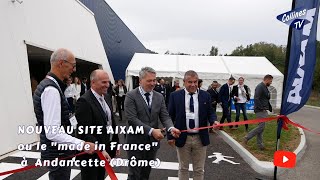 NOUVELLE USINE AIXAM A ANDANCETTE DANS LA DROME [upl. by Seluj]