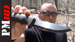 MORA Bushcraft Black Best Budget Bushcraft Blade [upl. by Celene]