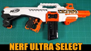 NERF ULTRA SELECT VOLLAUTOMATISCHER DART BLASTER Vorstellung  Schusstest  dertestmichel [upl. by Eciruam]