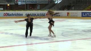 14 G PAPADAKIS  G CIZERON FRA  ISU JGP Austria 2012 Junior Ice Dance Free Dance [upl. by Romeon820]