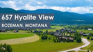 657 Hyalite View  Land for Sale in Bozeman Montana [upl. by Gun]