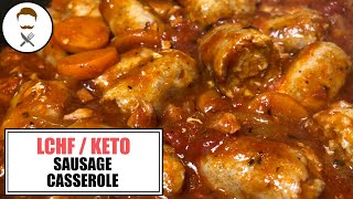 Sausage Casserole  The Keto Kitchen [upl. by Nrubyar]