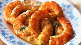 Recette  Gambas flambées au whisky [upl. by Alroi]