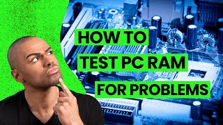 How to Test PC RAM Memory For Problems [upl. by Vivica127]