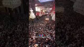 Labaik Ya hussain as Shirine Of imam Hussain as ytshorts shorts karbala imamhussain ytvideoes [upl. by Laurette]