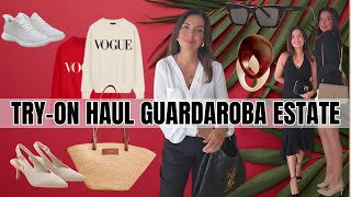 GUARDAROBA CAPSULA ESTATE TRYON HAUL DEI NUOVI ACQUISTI [upl. by Elorac]