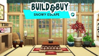 Build amp Buy  The Sims 4 Snowy Escape [upl. by Ettenauq]