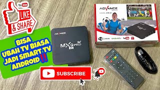 ANDROID TV BOX ADVANCE MXQ PRO 4K 5G  MURAH BERKELAS ‼️ [upl. by Iphagenia]