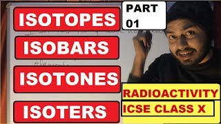 Radioactivity One Shot  ICSE Class 10 2023  With Notes [upl. by Pouncey]