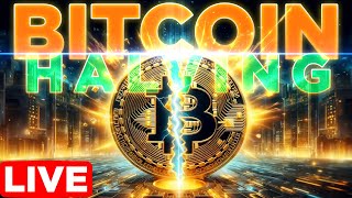 BITCOIN HALVING DAY COUNTDOWN🔥LIVE🔴 [upl. by Romeu]