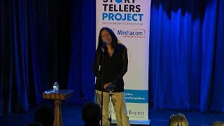 A lie Im willing to live with the Des Moines Storytellers Project presents Rekha Basu [upl. by Gelman]