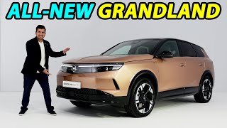 allnew Opel  Vauxhall Grandland REVEAL  the German Peugeot 3008 [upl. by Namyaw]