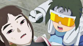 Tsubaki vs Denki  Boruto episode 226 sub indo [upl. by Ellekim]