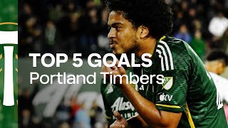 Portland Timbers Top 5 Goals of 2023 [upl. by Ebeneser]