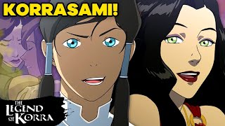 Korra amp Asamis Relationship Timeline ⚡️ Full Story  The Legend of Korra [upl. by Bertelli]