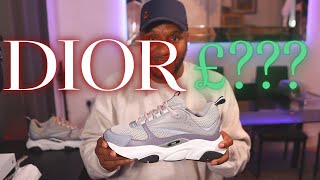 DIOR  NEW B22 SNEAKERS  HANDS ON REVIEWUNBOXING [upl. by Risay651]